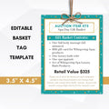 raffle basket tag template